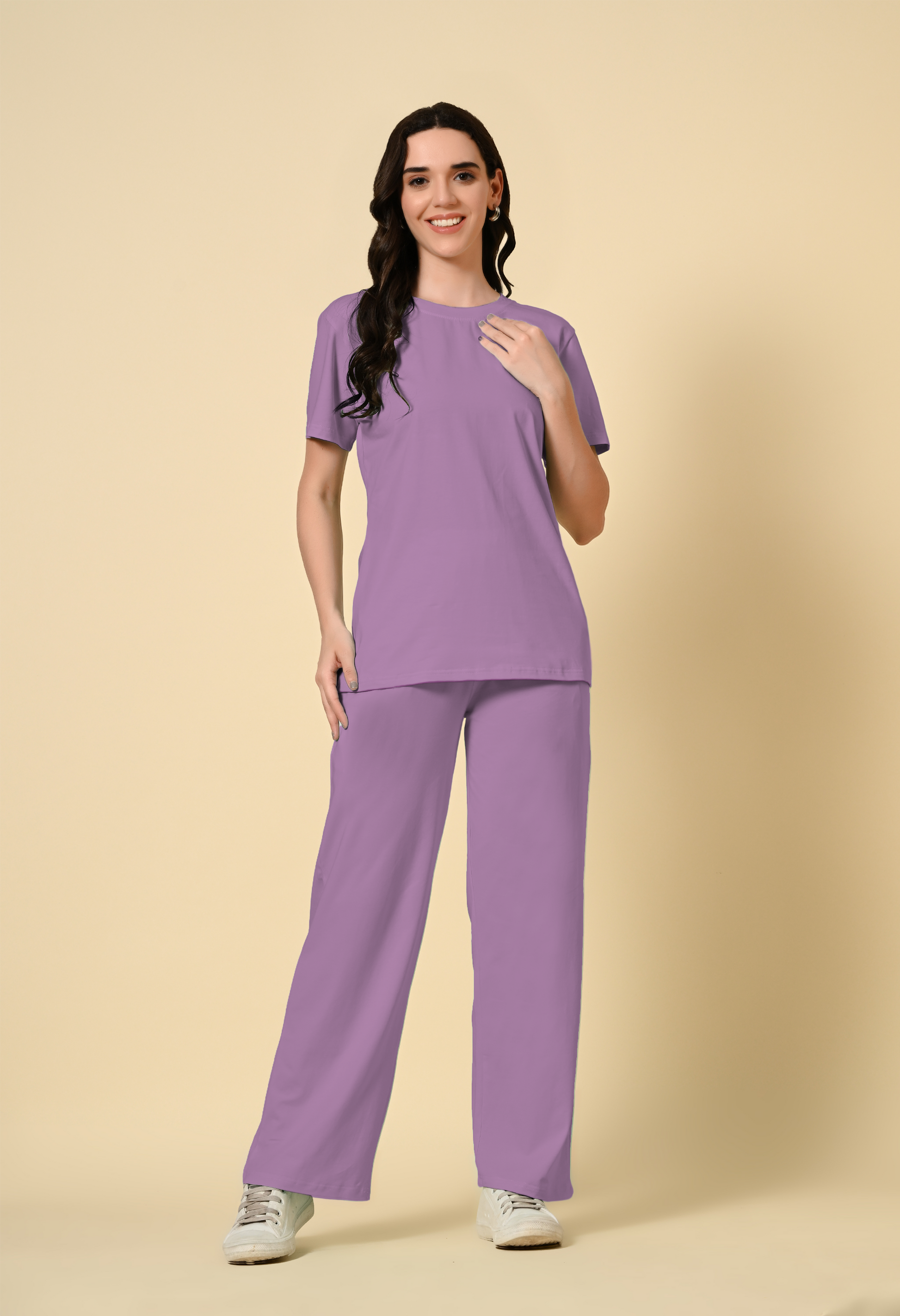 Lavender lounge wear Co-ord set