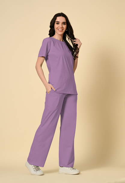 Lavender lounge wear Co-ord set - FLIQ