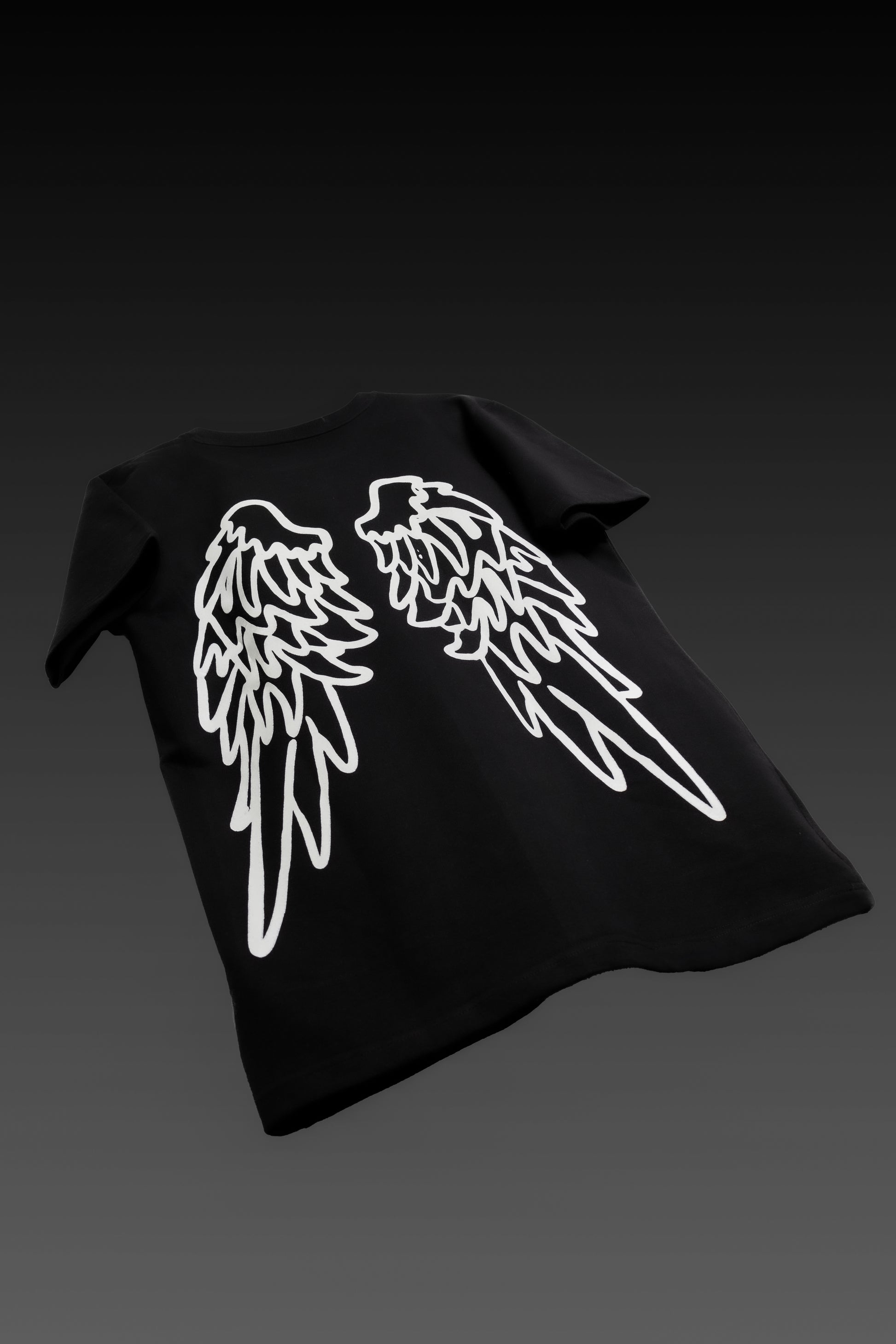 Dominator's Flight Black Oversized T-Shirt