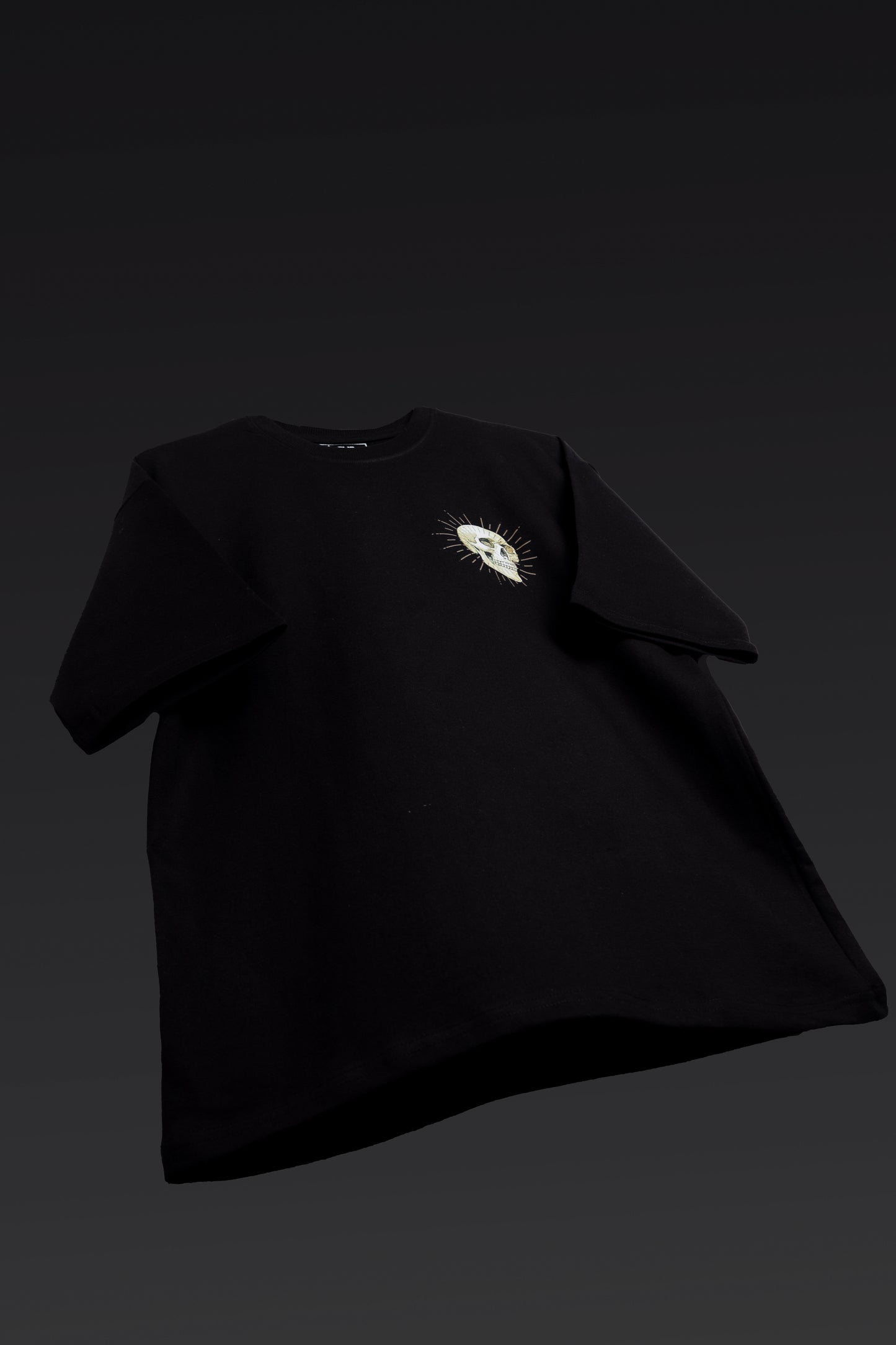 Devil's Halo Black Oversized T-Shirt - FLIQ