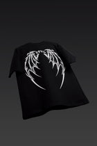 Devil's Halo Black Oversized T-Shirt