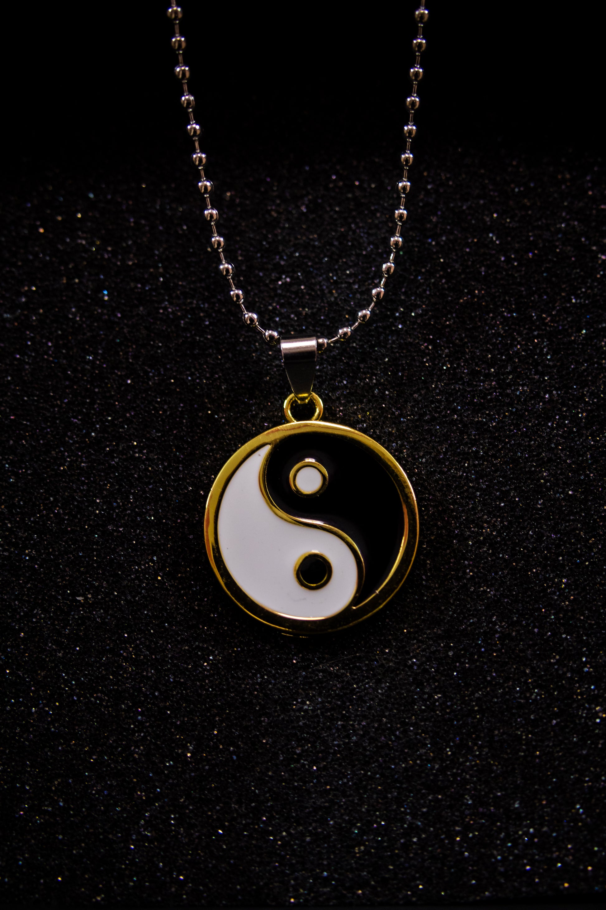 Divine Duality Gold Pendant