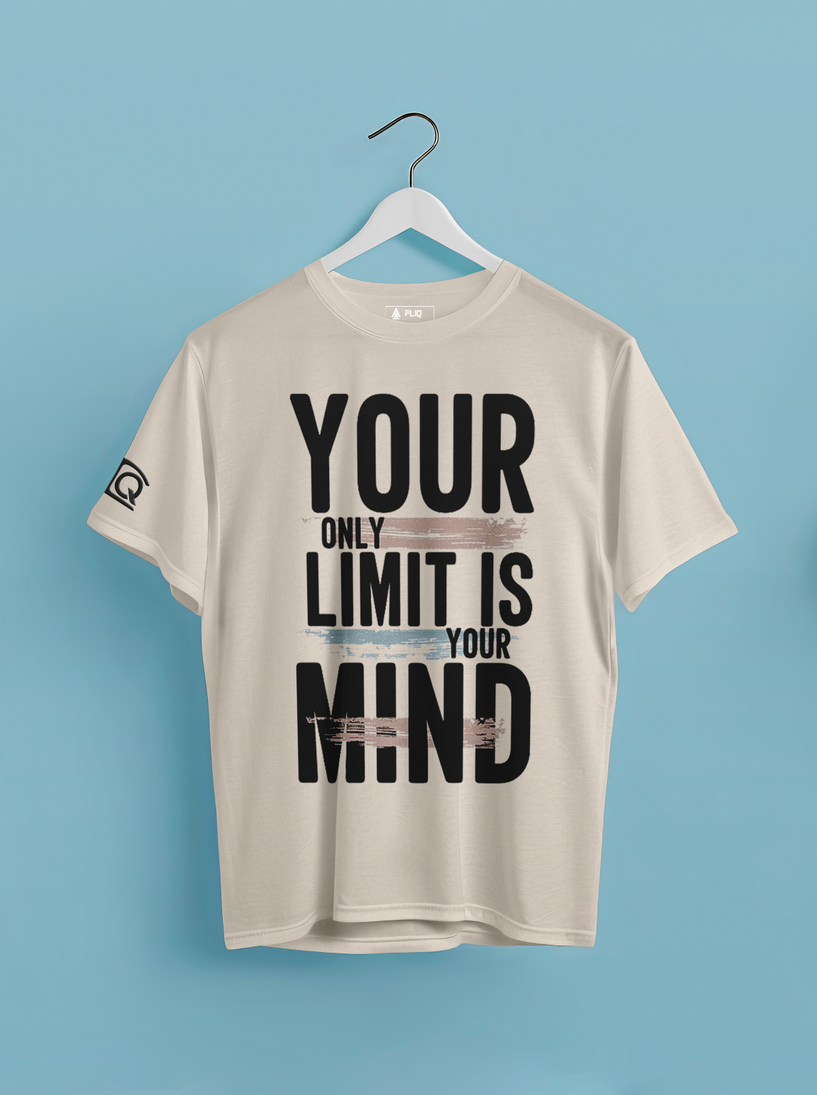 Limitless Mind White Oversized T-Shirt - FLIQ