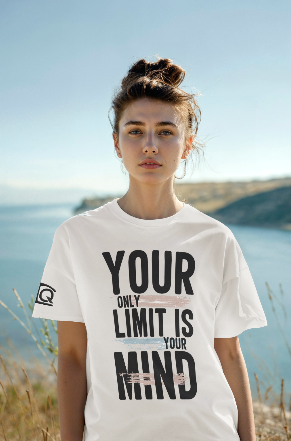 Limitless Mind White Oversized T-Shirt