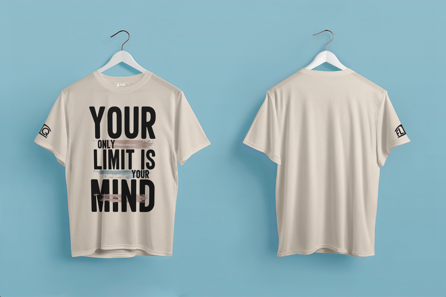 Limitless Mind White Oversized T-Shirt - FLIQ