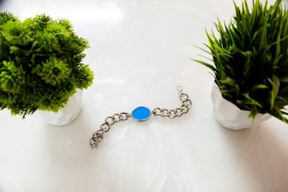 Ocean's Whisper Blue Bracelet - FLIQ